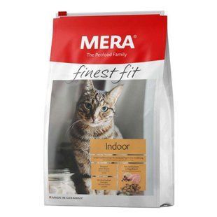 Mera finest fit Indoor 1,5 кг корм для котів, які містяться в приміщенні, свіже м'ясо птиці та лісові ягоди 033784-3728 фото