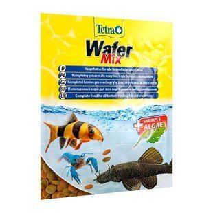 Корм Tetra Wafer Mix 12шт х 15г для донных рыб 134461 фото