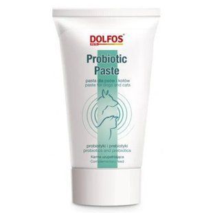 Паста Dolfos Probiotic Paste для підтримки правильного функціонування шлунково-кишкового тракту для собак і кішок, 50 г 191-100 фото