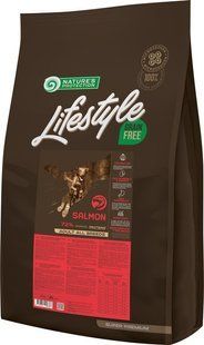 Сухий беззерновий корм для собак Nature\'s Protection Lifestyle Grain Free Salmon Adult All Breeds з лососем 10 кг NPLS45678 фото