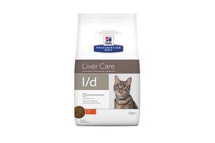 Hill's Prescription Diet l / d Liver Care сухий корм для кішок, курка, 1.5 кг 607651 фото