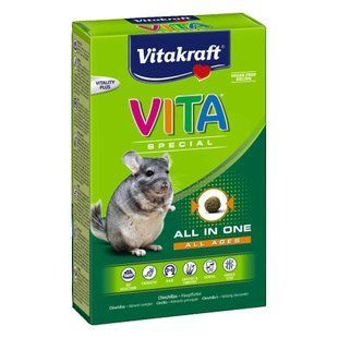 Vitakraft корм для шиншил VITA Reg 600гр 25326 /25847 фото