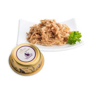 Корм консервный (alu-tray) Nuevo Adult для кошек, филе индейки с тунцем и кошачьей мятой, 85г 95306(693) фото