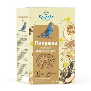 Природа Корм Папужка Йод 500 г для хвилястих папу PR241087 фото