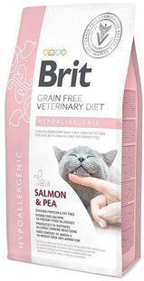 Brit GF Veterinary Diets Cat Hypoallergecnic 2 кг корм для котів, гіпоалергенний 170960/528370 фото