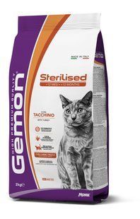 GEMON Cat Sterilised з індичкою 2 кг 70297172 фото
