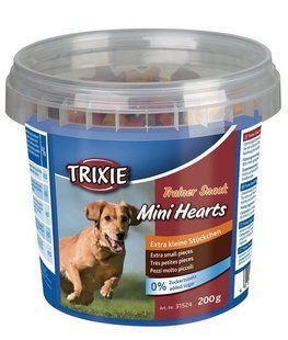 Сердечки для собак Mini Hearts (курица ягненок лосось) 200 гр TX-31524 фото