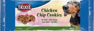 Ласощі Trixie для собак "Chicken Chip Cookies" печиво з куркою 100г 31651 фото