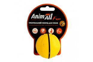 Іграшка AnimAll Fun тренувальний м'яч для собак, 5 см, жовта 130195 фото