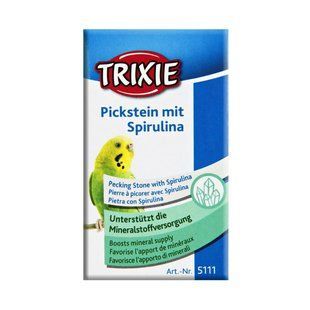 Крейда для папуг Trixie з спіруліна 20 г 5111 фото
