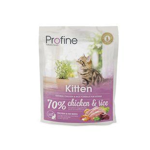 Profine Cat Kitten корм для кошенят від 1 до 12 місяців з куркою і рисом 0,3 кг 170559/7633 фото