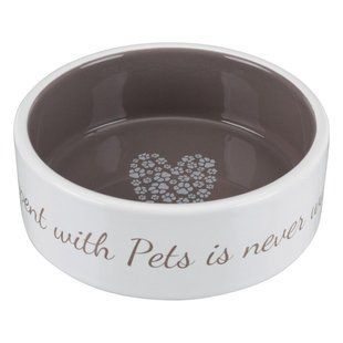 Миска керамічна Trixie &laquo;Pet's Home&raquo; 800 мл / 16 см (коричнева) 25054 фото