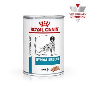 Royal Canin Hypoallergenic Canine 400 г х 12шт влажный корм для собак при пищевой аллергии 40840040/П фото