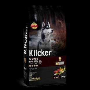 Сухий корм Klicker Холістик беззерновий для цуценят з Ягням 500 г 400389 фото