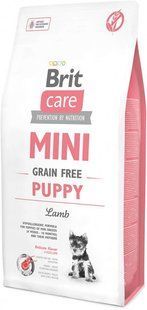 Гипоаллергенный корм Brit Care Mini GF Puppy 7 кг для щенков малых пород с ягненком 170775/0152 фото