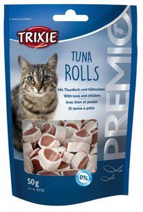 Роллы для котов Trixie - Premio Tuna Rolls (тунец курица) 50гр TX-42732 фото