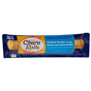 Ласощі INABA "Churu Rolls" для собак, курка із сиром 1ст/12 гр EUD733-1 фото