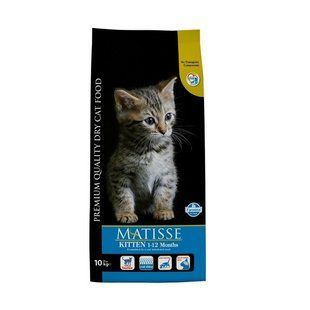 Фарміна сухий корм MATISSE KITTEN з куркою 10 кг 17604 161039 фото