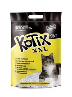 Cилікагелевий наповнювач Kotix 10 л (4,05 кг) для котів і кішок KN7608 фото