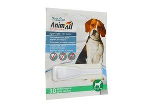 AnimAll VetLine Spot-On краплі від бліх і кліщів для собак, вага 10-20 кг 60883 фото