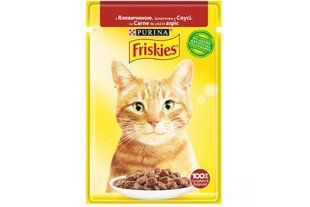Friskies (Фрискис) консерви для дорослих котів з яловичиною в підливі 85г х 26шт 12399569/П фото