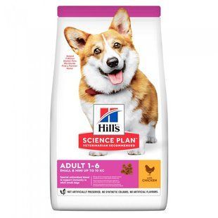 Hill's Science Plan Adult Small & Mini Chicken 3 кг сухий корм для собак малих і мініатюрних порід з куркою 604344 фото
