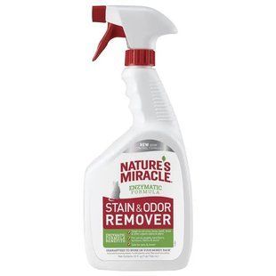 Nature's Miracle Stain & Odor Remover спрей 8in1 946 мл знищувач плям та запахів котів 680111/6974 USA фото