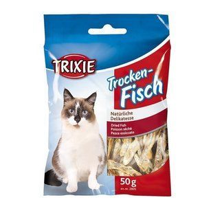 Лакомство Trixie сушеные анчоусы для кошек 50 гр TX-2805 фото
