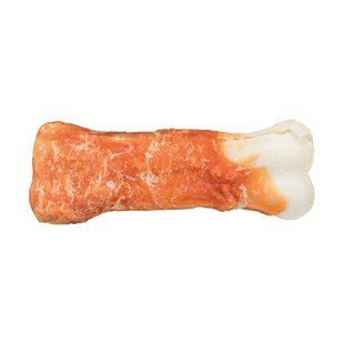 Ласощі для собак Trixie Кость для чищення зубів з куркою Denta Fun 11 см 60 г (2 шт.) 31343_1шт фото
