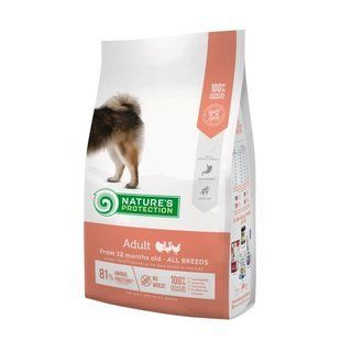 Сухой корм для взрослых собак всех пород Nature's Protection 12 кг NPS45750 фото