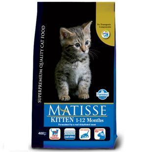 Фарміна сухий корм MATISSE KITTEN з куркою 400 г 16133 172669 фото