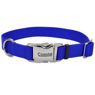 Coastal Metal Buckle ошейник для собак, 2.5х46-66см 61901_BLU26 фото
