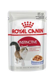 Вологий корм Royal Canin Instinctive для котів від 1 року 85г х 12шт в желе 40740010/П фото
