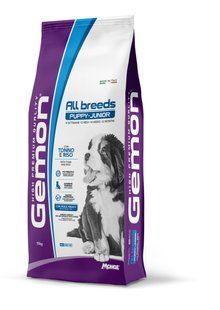 Gemon Dog All breeds Puppy & Junior тунeц з рисом 15 кг 70386241 фото