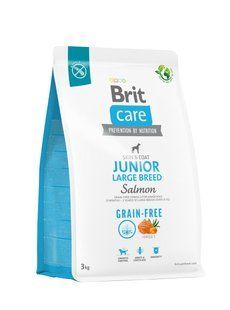 Сухой корм Brit Care Dog Grain-free Junior Large Breed для молодых собак больших пород, беззерновой с лососем, 172200 фото