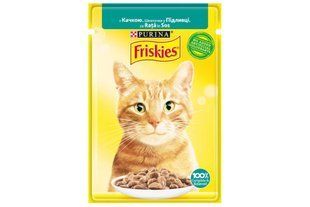 Friskies (Фрискис) консерви для дорослих котів з качкою в підливі 85г х 26шт 12399633/П фото