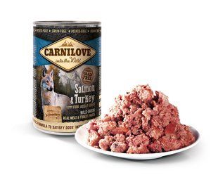 Влажный корм для собак Carnilove Salmon & Turkey 400 г лосось и индейка 100132/529278 фото