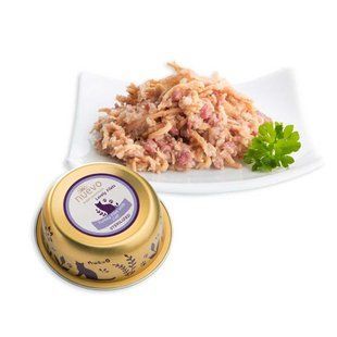 Корм консервный(alu-tray) Nuevo Sterilized для стерил. кошек, филе индейки с телятиной, 85г 95302(689) фото