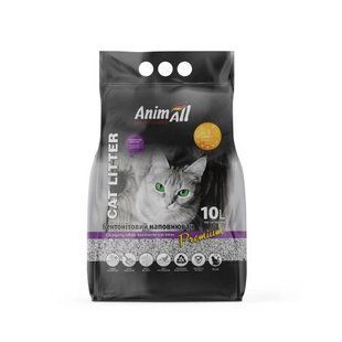 Бентонитовый наполнитель AnimAll Premium Lavender с ароматом лаванды, для кошек, 10 л. 144570 фото