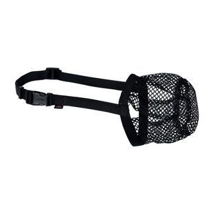 Намордник Trixie полиэстера сетчатый XS-S 15 см / 18-32 см (черный) 17592 фото