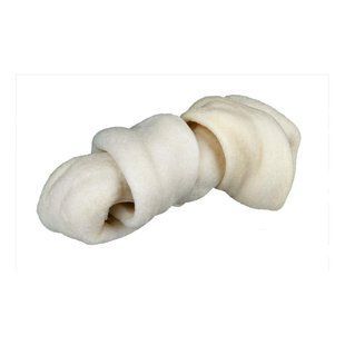 Косточка Trixie Denta Fun для чистки зубов натуральная кожа 24см 240г арт.31141 31141_1шт фото