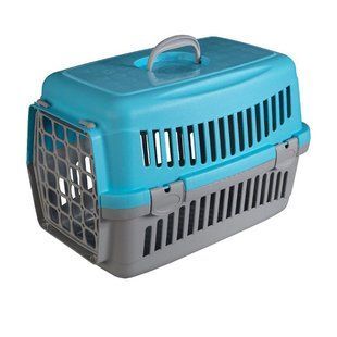 Переноска AnimAll CNR-102 для котів і собак, сіро-блакитна, 48.5&times;32.5&times;32.5 см 160427 фото