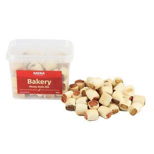 MERA Meaty Rolls Mix микс мясных рулетиков для собак (3см), 400 г 7164 фото