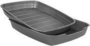 Туалет Крістель з сіткою NEW 35 x 27 x 5 см КРП- 03 фото