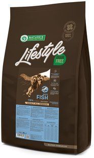 Сухий беззерновий корм для собак Nature\'s Protection Lifestyle Grain Free White Fish Adult All Breeds з білою рибою 10 кг NPLS45685 фото