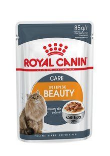 Royal Canin Intense Beauty 85 г х 12 - корм в соусі для котів з чутливою шкірою і проблемної шерстю 40710010/П фото