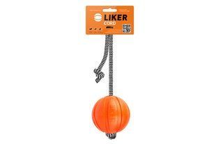 Collar Liker Cord игрушка для собак мячик с веревкой, 7 см 6296 фото