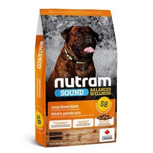 Сухий корм S8 Nutram Sound Balanced Wellness Large Breed Adult dog 11.4 кг для дорослих собак великих порід S8_(11.4kg) фото
