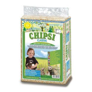 Гігієнічний наповнювач для гризунів Rettenmaier Chipsi Classic 60 л тирсу JRS300070/0700 фото
