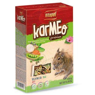 ВІТАПУЛ корм KARMEO премiум для Дегу 450г, 1700К 112963 фото
